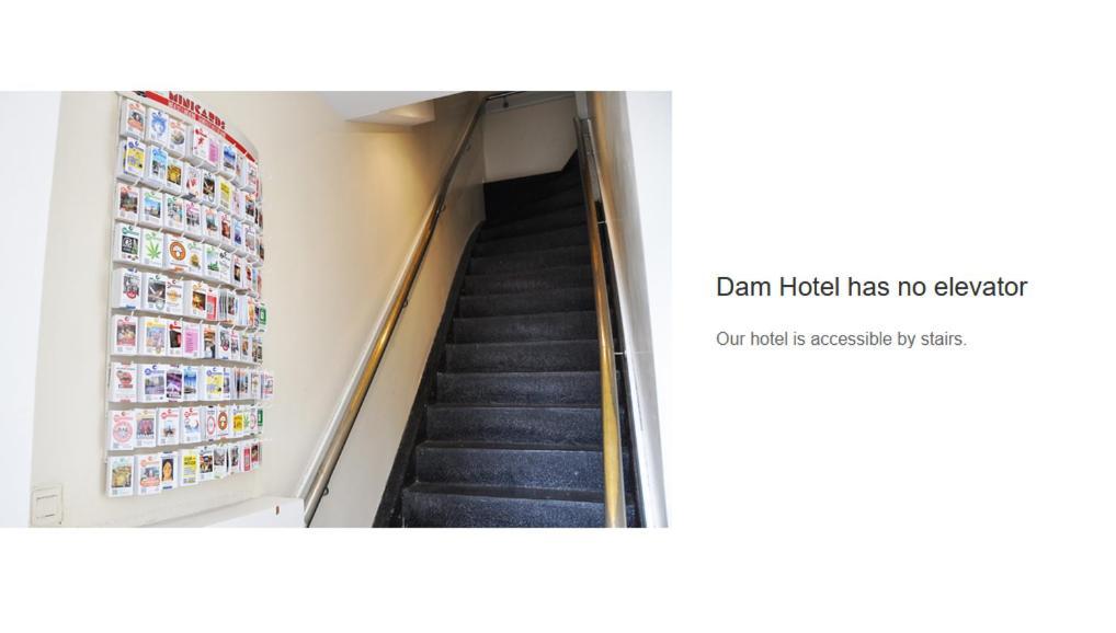 Dam Hotel Amsterdam Bagian luar foto